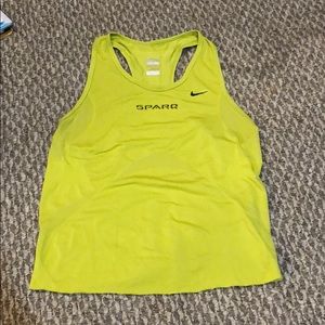 Cropped Nike tank size XL